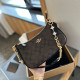 Brown Casual Street Letter Print Metal Accessories Trim Chains Bags