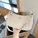 White Casual Street Letter Print Metal Accessories Trim Chains Bags