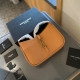 Orange Casual Street Solid Color Metal Accessories Trim Bags