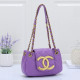 Purple Street Letters Patchwork Bags