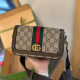 Khaki Casual Street Letters Metal Accessories Trim Patchwork Bags