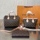 Brown Casual Daily Letter Print Zipper Patchwork Bags