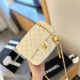White Daily Celebrities Solid Color Metal Accessories Trim Patchwork Bags