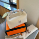 White Casual Street Letters Patchwork Bags