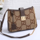 Brown Street Letters Patchwork Bags