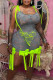 Grey Street Lace See-Through Strap Design Bow Decor Patchwork Contrast Spaghetti Strap Wrapped Skirt Dresses