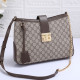 Light Brown Street Letters Patchwork Bags