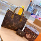 Brown Casual Celebrities Letters Zipper Patchwork Contrast Bags
