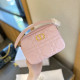 Pink Daily Celebrities Solid Color Metal Accessories Trim Chains Bags