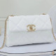 White Street Letters Zipper Patchwork Bags