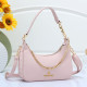 Pink Street Letters Zipper Patchwork Bags