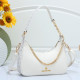White Street Letters Zipper Patchwork Bags