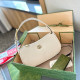 White Casual Daily Solid Color Zipper Patchwork Bags