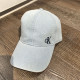 Light Blue Casual Street Letters Embroidered Distressed Hat