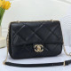 Black Street Letters Chains Patchwork Bags