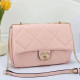 Pink Street Letters Chains Patchwork Bags