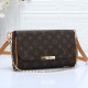 Brown Hazel Street Letters Chains Bags