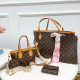 Yellow Casual Street Letters Zipper Patchwork Bags