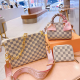 White Casual Street Plaid Zipper Patchwork Contrast Bags