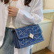 Dark Blue Street Sequins Bags