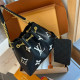 Black Casual Business Wear Letters Patchwork Chains Bags