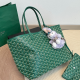 Green Casual Street Geometric Print Patchwork Bags