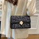 Black Street Sequins Bags