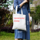 White Casual Daily Solid Color Bags（Customized canvas bag, pictures can be provided by yourself.）