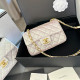 White Daily Celebrities Gradient Color Sequined Contrast Bags