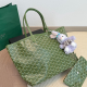 Ink Green Casual Street Geometric Print Patchwork Bags