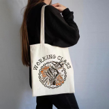 Black Casual Daily Solid Color Bags（Customized canvas bag, pictures can be provided by yourself.）