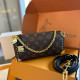 Black Brown Casual Street Letters Buckle Metal Accessories Trim Bags