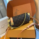Pink Brown Casual Street Letters Buckle Metal Accessories Trim Bags