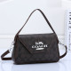 Light Brown Street Letters Patchwork Bags
