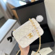 White Daily Celebrities Gradient Color Patchwork Contrast Bags