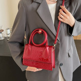 Silver Street Solid Color Patchwork Bags