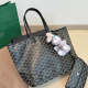 Black Casual Street Geometric Print Patchwork Bags