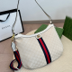 White Casual Street Letters Patchwork Metal Accessories Trim Bags