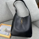 Black Street Solid Color Zipper Bags