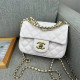 White Street Letters Chains Pearls Decor Bags