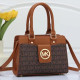Brown Street Letters Zipper Bags
