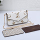 Brown Hazel Street Letters Chains Bags