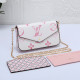 Pink Street Letters Chains Bags