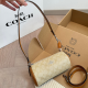 Cream White Casual Daily Geometric Print Patchwork Zipper Bags