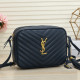 Tibetan Blue Street Letters Zipper Bags