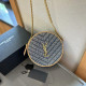 Blue Black Casual Street Letters Patchwork Metal Accessories Trim Zipper Bags