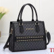 Black Street Letters Patchwork Bags