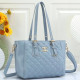 Blue Street Letters Patchwork Bags