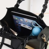 Black Fashion Casual Solid Bag Crossbody Bag