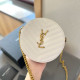 White Casual Daily Letters Metal Accessories Trim Zipper Bags